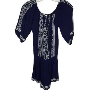WHOIAM Shorts Romper‎ Blue